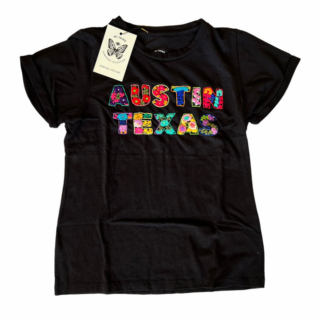 AUSTIN TEXAS TShirt (Black/Multi) Primavera Collection