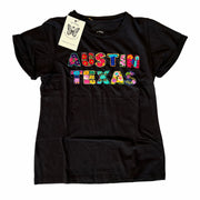 AUSTIN TEXAS T-Shirt (Black/Multi)