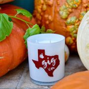 Gig 'em candle (The Ritz)