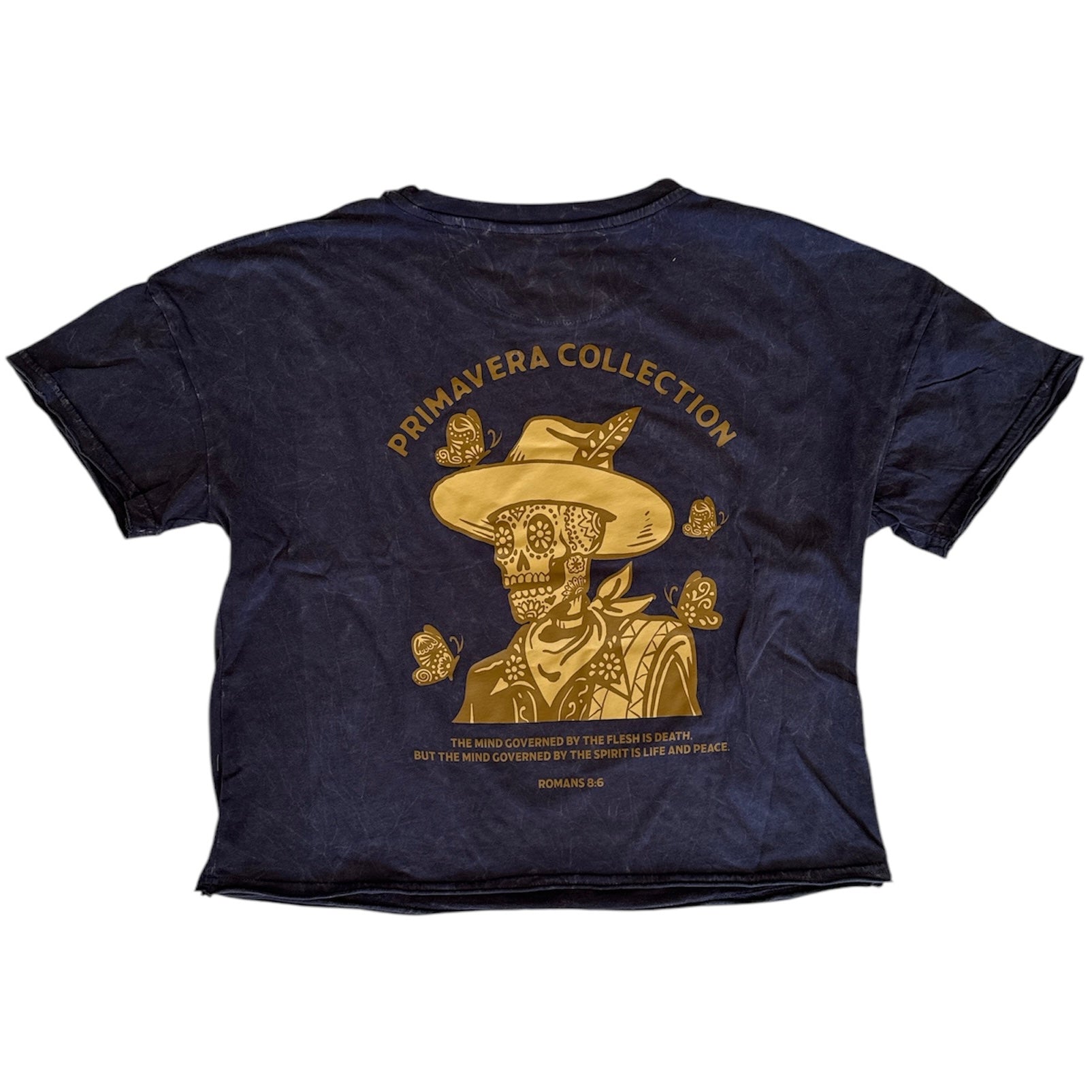 Skull crinkle tee – Primavera Collection