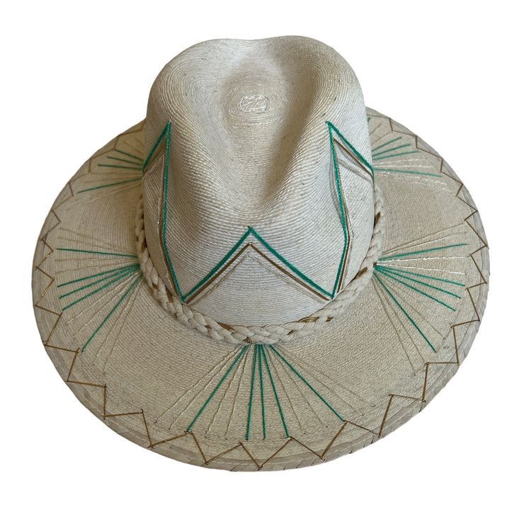 Corazon Playero Hat (Isabella - Aquamarine)