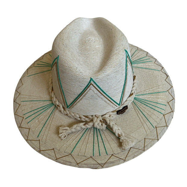 Corazon Playero Hat (Isabella - Aquamarine)