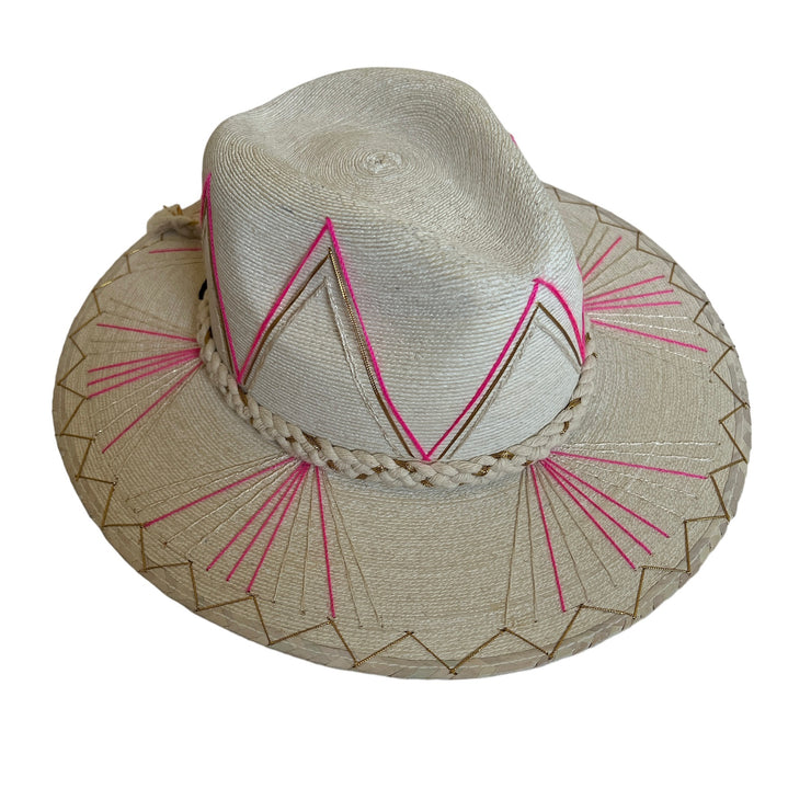 Corazon Playero Hat (Isabella - Pink Power)