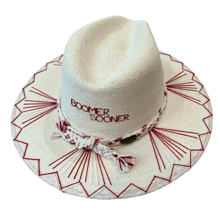 Corazon Playero Hat (Sophie - Crimson)