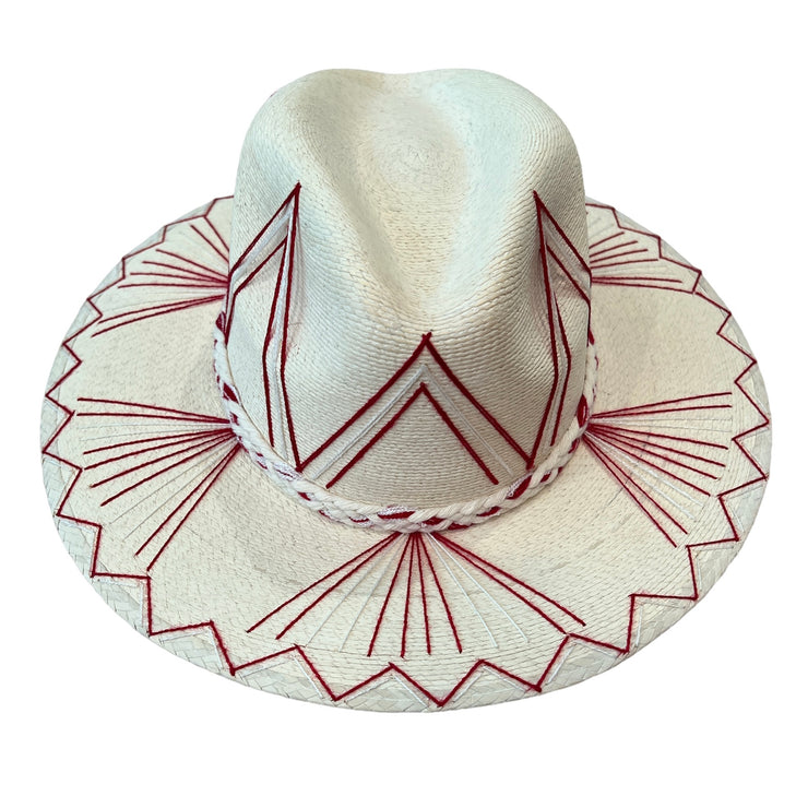 Corazon Playero Hat (Isabella - Crimson)