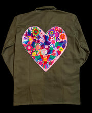 Light Pink Heart Jacket (XL)