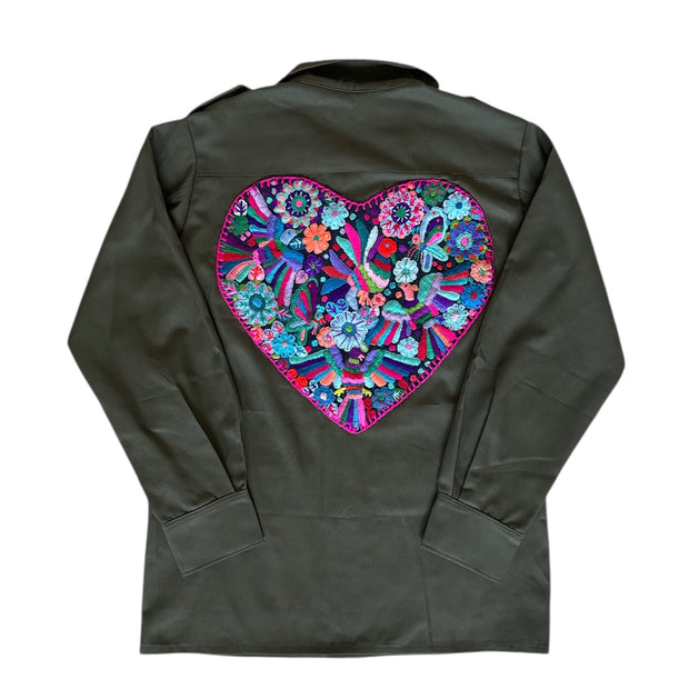 Pink Heart Jacket (XS/S)