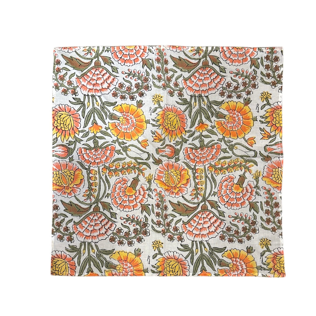 Hand Blocked Neck scarf (Assorted Colors) – Primavera Collection