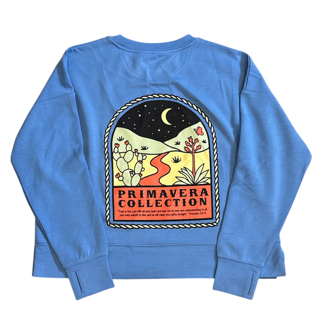 Night sky camp crew (Lake Blue)