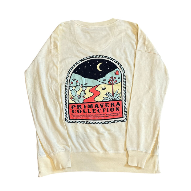 Sunset Weekend V-neck (Butter)