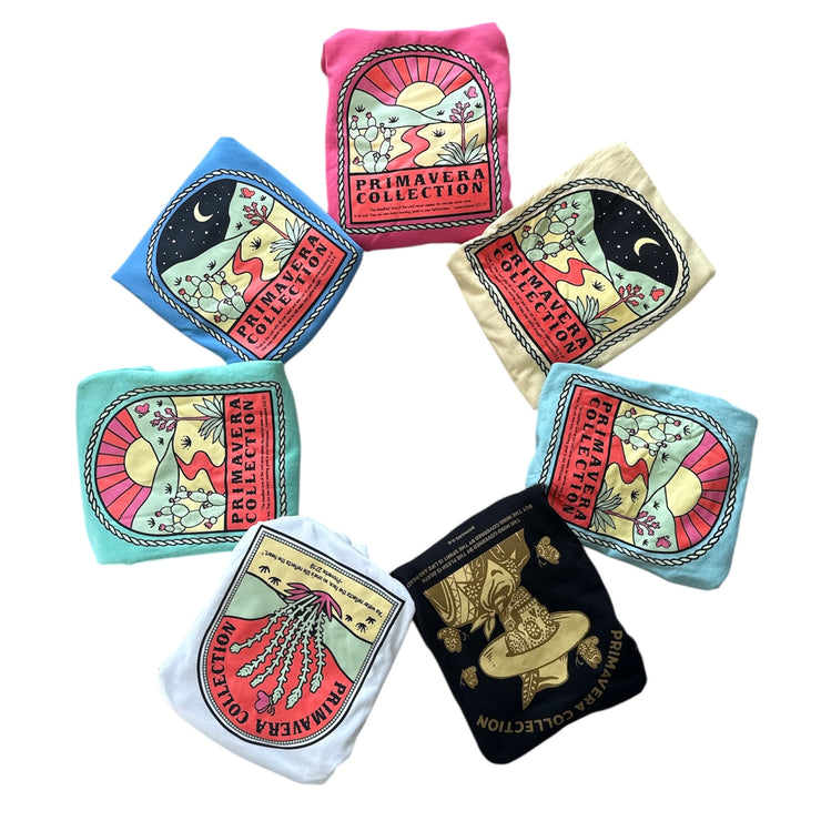 Sunset Weekend V-neck (Butter)