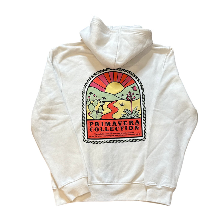 Sunrise Full Zip Hoodie (White)