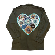 Cream Heart Jacket (XS/S)