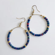 Round Hoop Earrings