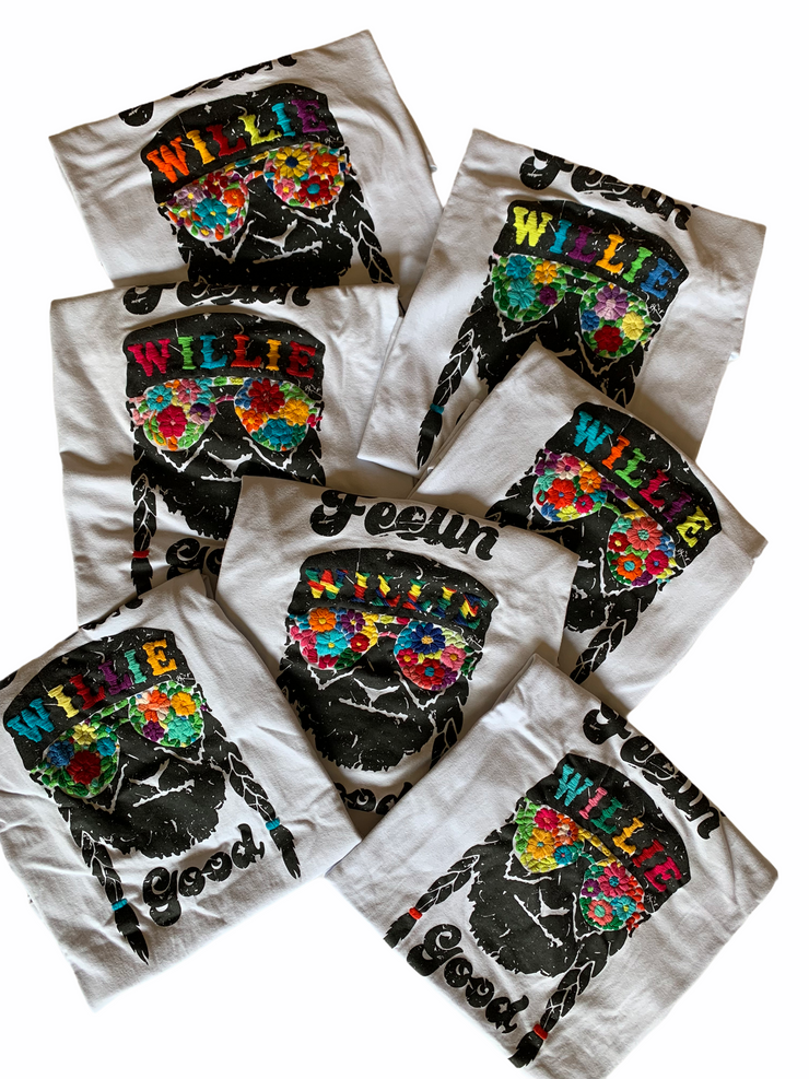 Willie T-Shirt (White/Multi)