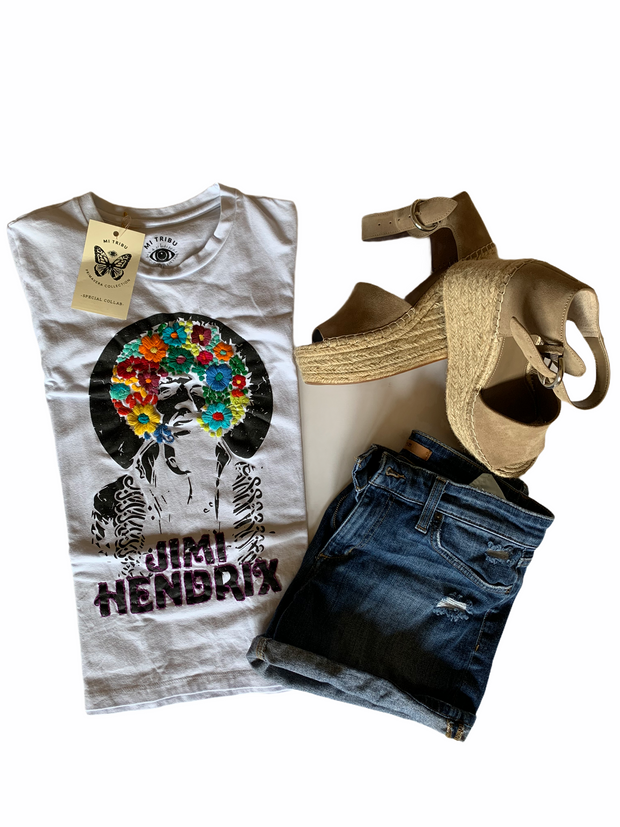 Jimi T-Shirt (White/Multi)