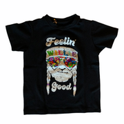 KIDS Willie T-shirt (Black/Multi)