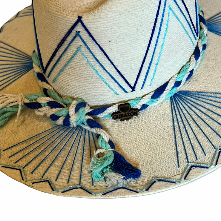 Corazon Playero Hat (Isabella - Blue)