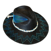 Corazon Playero Hat (Kapalua - Blue on Black)