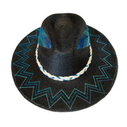 Corazon Playero Hat (Kapalua - Blue on Black)