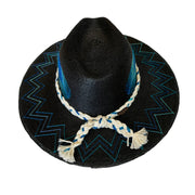 Corazon Playero Hat (Kapalua - Blue on Black)