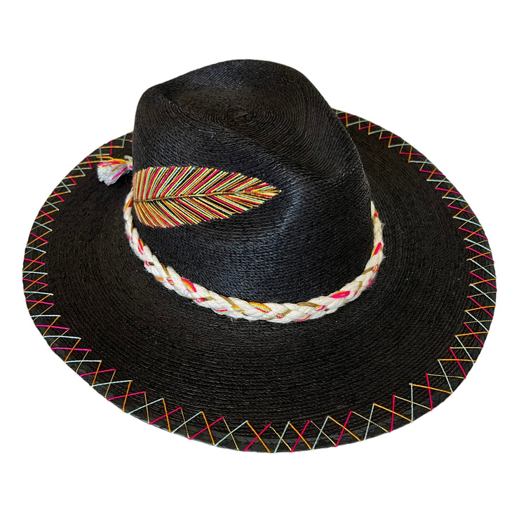 Corazon Playero Hat (Hana on Black)