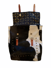 Studded Backpack (black/white)