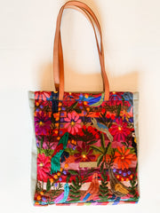 Rainbow Stripe Tote