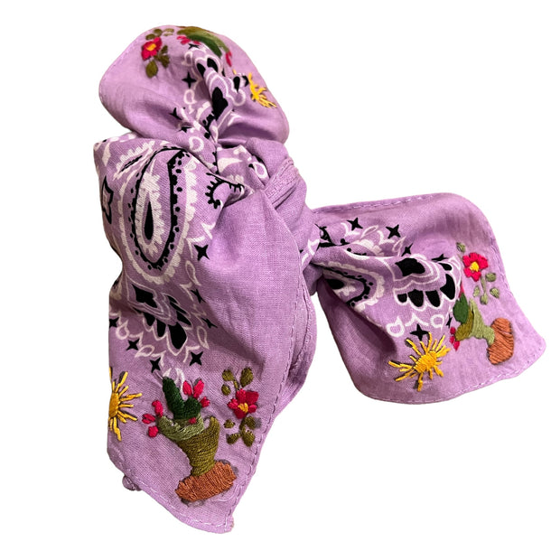 Neck scarf with Cactus (Assorted Colors)